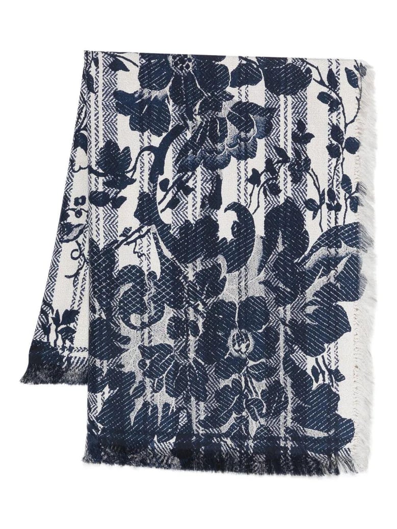 aloeuw 135x195 cm 4cm fringe scarf by Selfnex