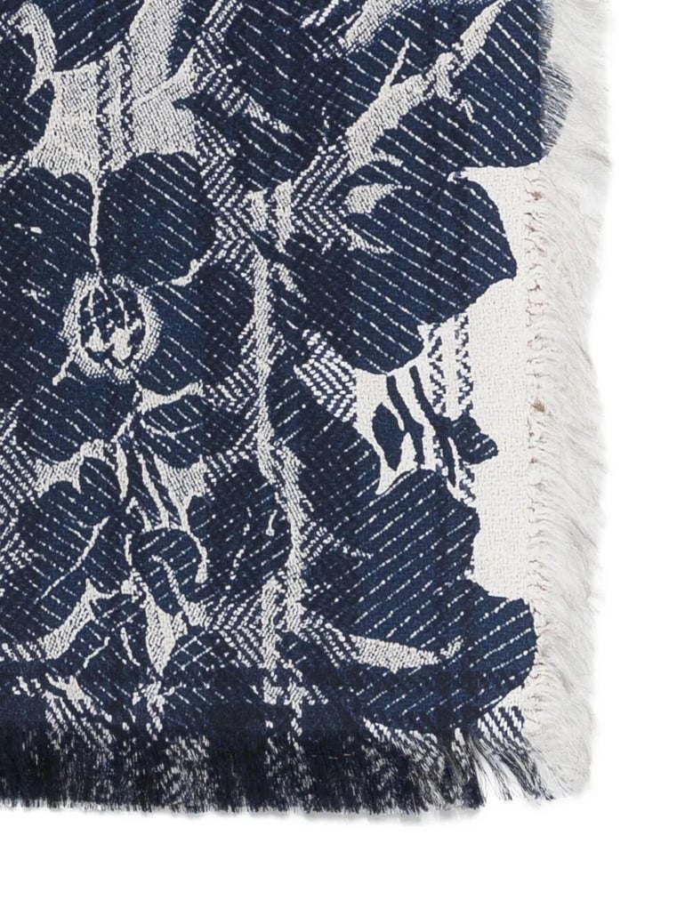 aloeuw 135x195 cm 4cm fringe scarf by Selfnex