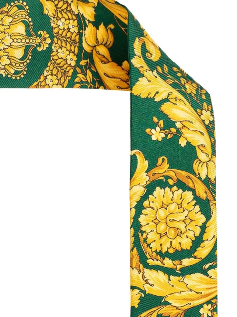 bandeaux 5x86 barocco 92 printed bio silk twill by Selfnex