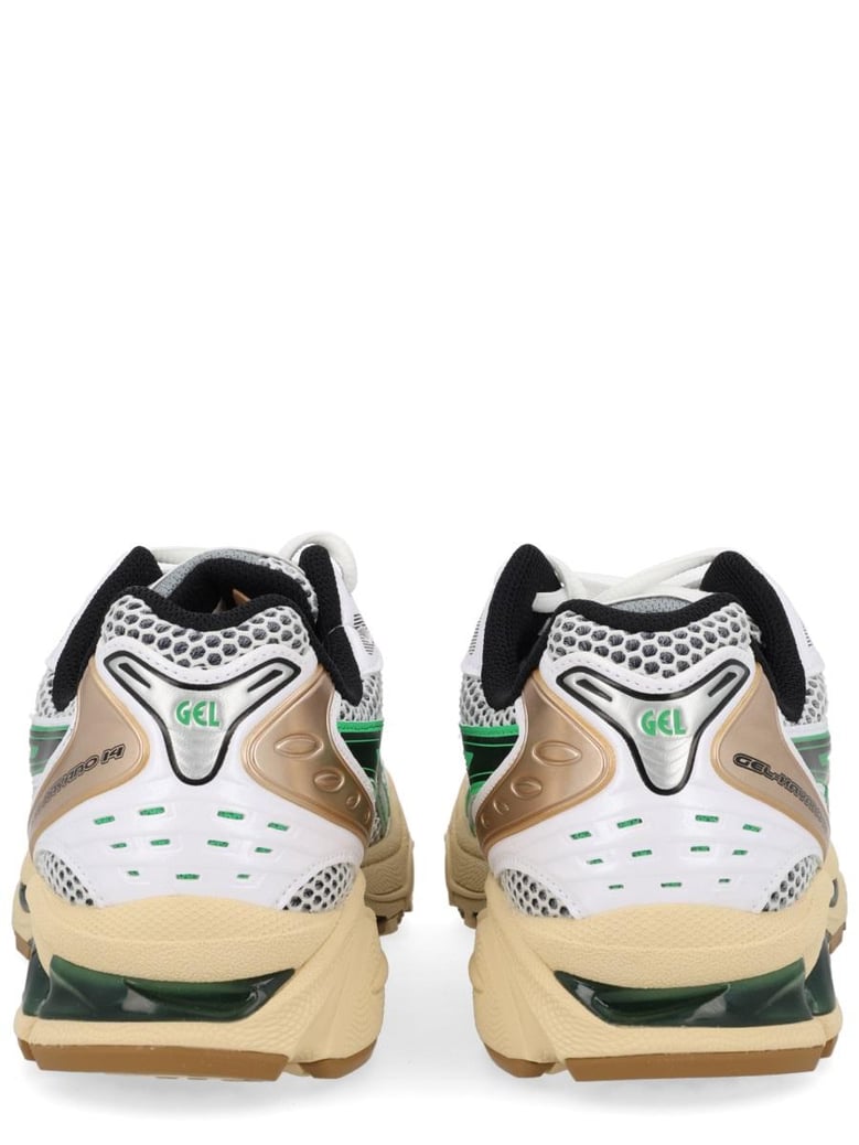 asics gel-kayano 14 mesh and faux leather sneakers by Selfnex