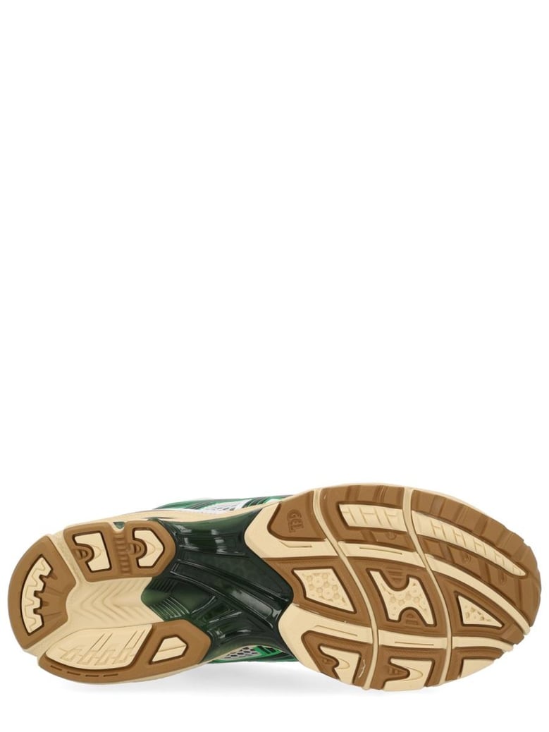 asics gel-kayano 14 mesh and faux leather sneakers by Selfnex