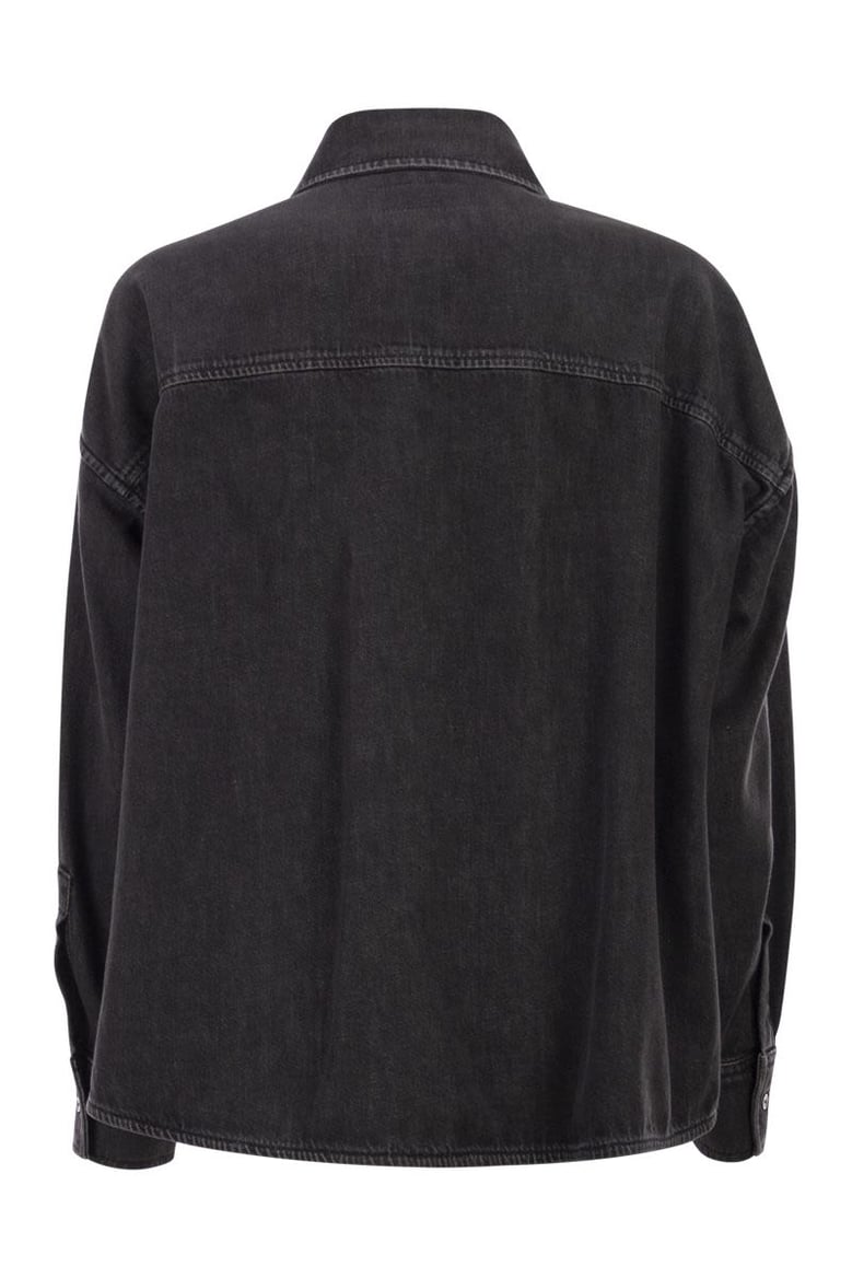 wkdfoggia - cotton denim shirt by Selfnex