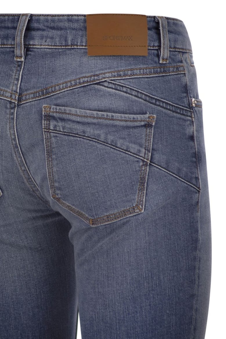 spdumbria - perfect mini flare trousers with low waist by Selfnex