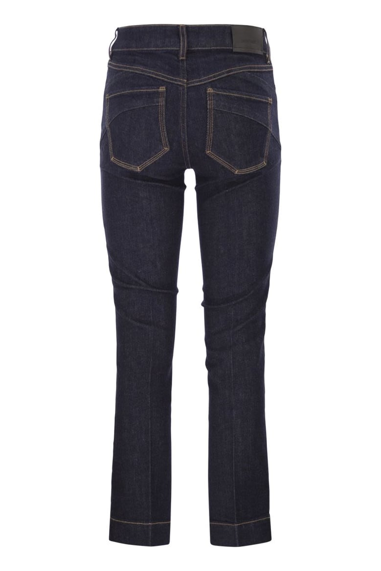 spdrecord - perfect mini flare jeans by Selfnex