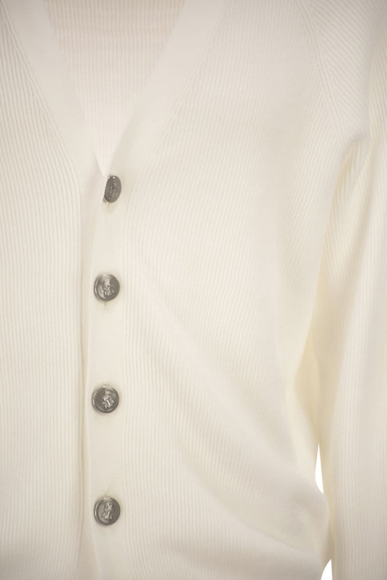 english coast cotton cardigan with raglan sleeves by Selfnex