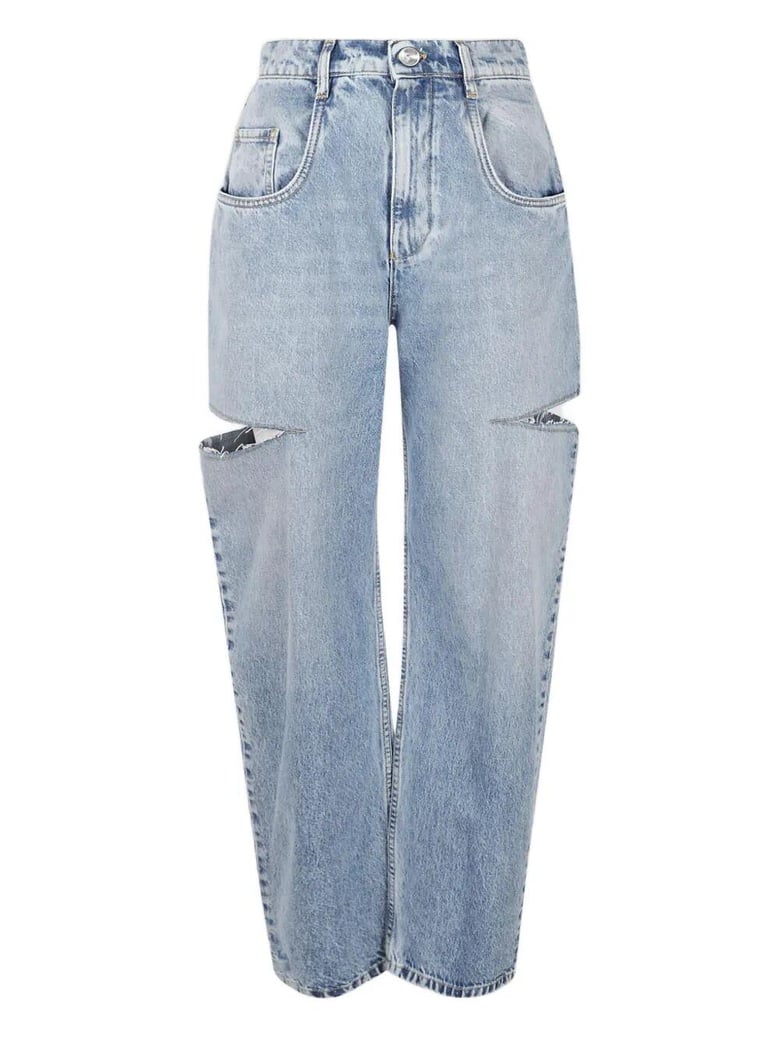 barrel leg jeans by Selfnex