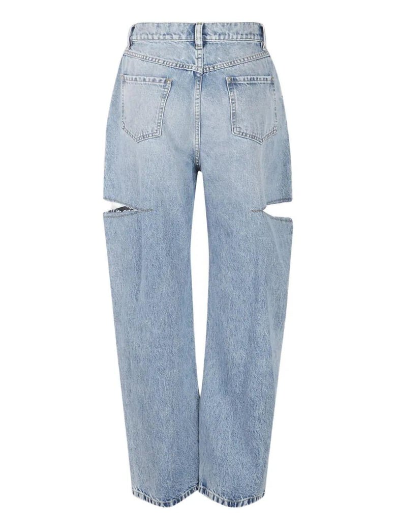 barrel leg jeans by Selfnex