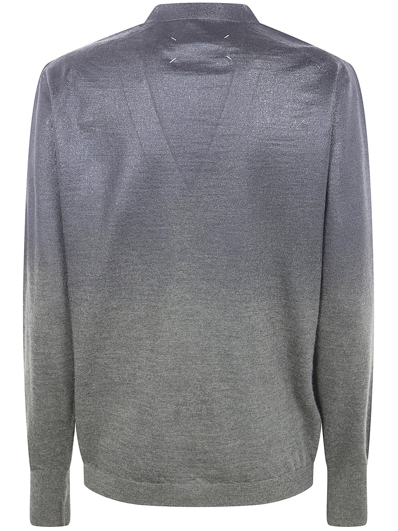 v neck cardigan by Selfnex