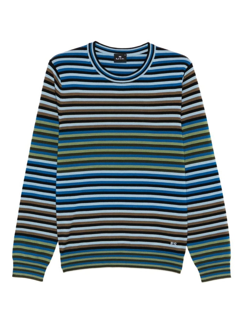 wool crewneck sweater by Selfnex