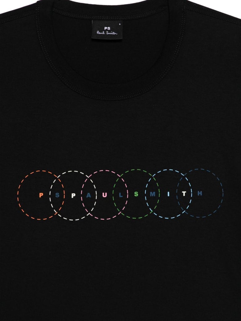 circles organic cotton t-shirt by Selfnex