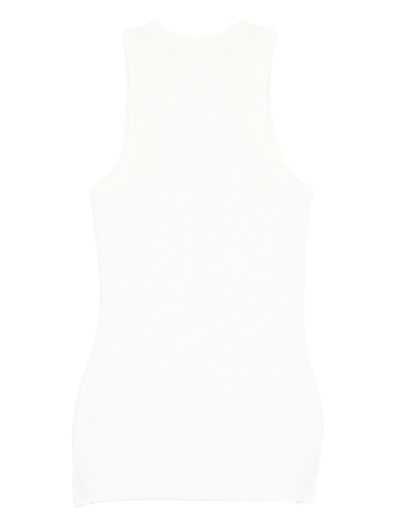 amya cotton and cashmere top by Selfnex