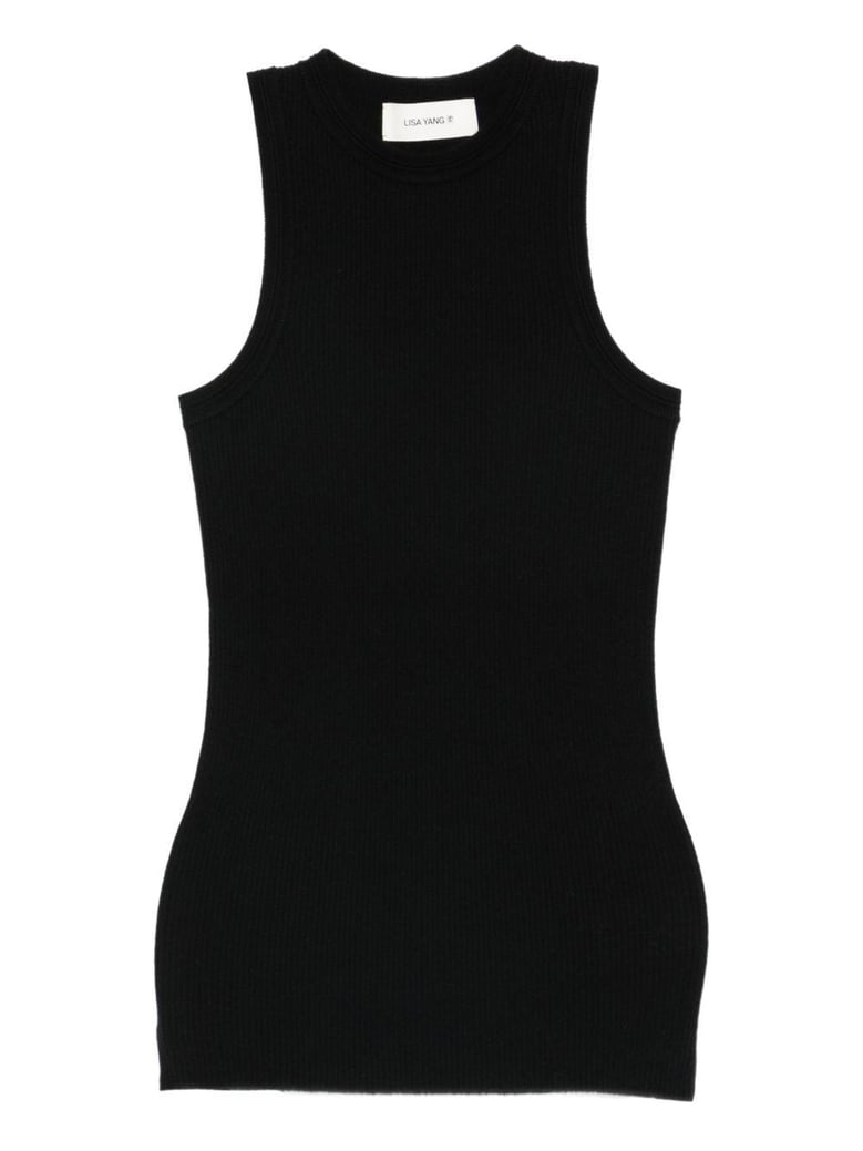 amya cotton and cashmere top by Selfnex