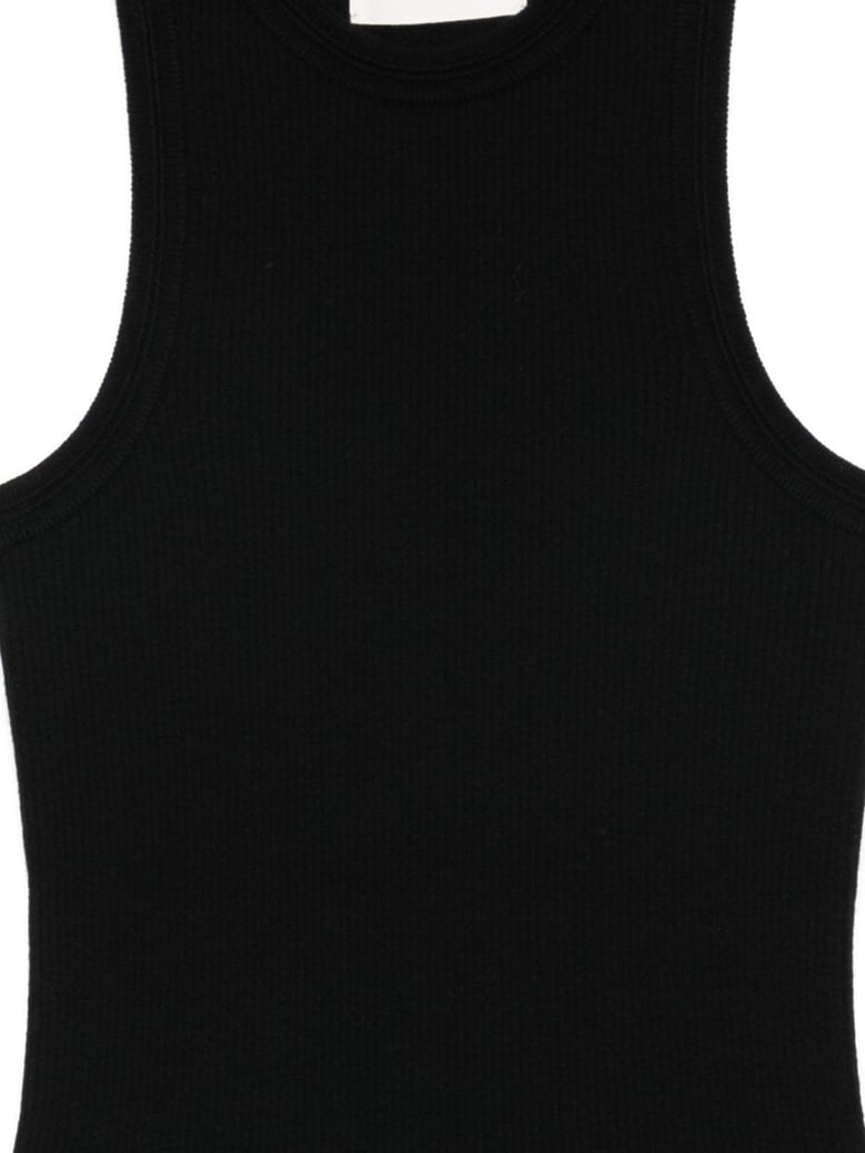 amya cotton and cashmere top by Selfnex