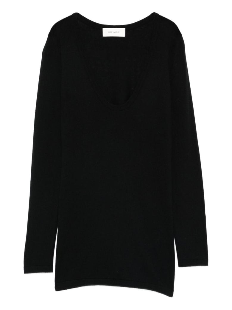 amalea cotton and cashmere sweater by Selfnex