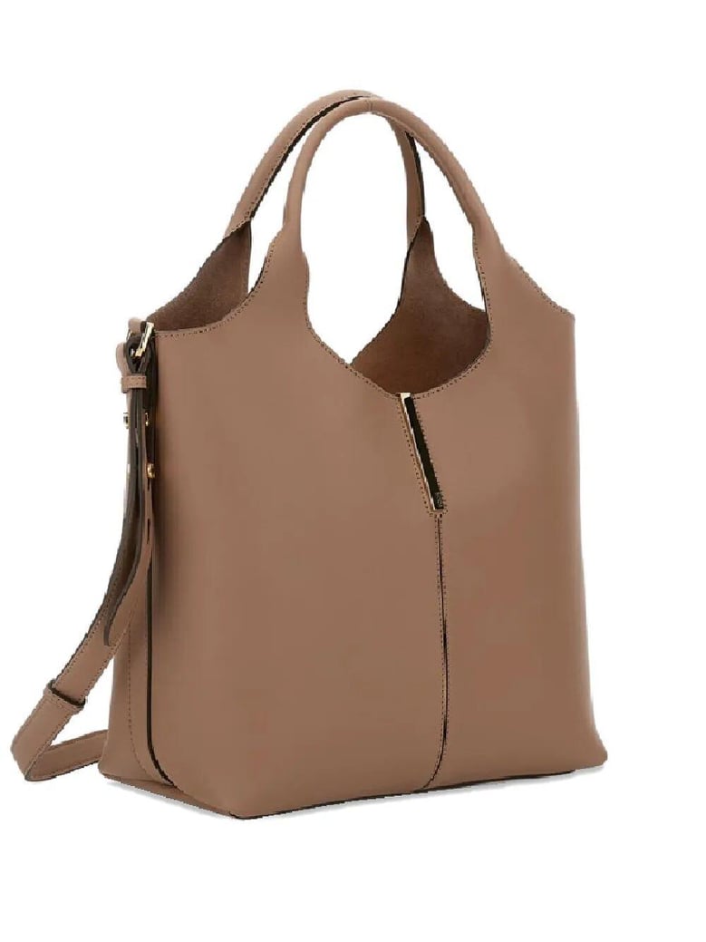 leather small tote bag by Selfnex