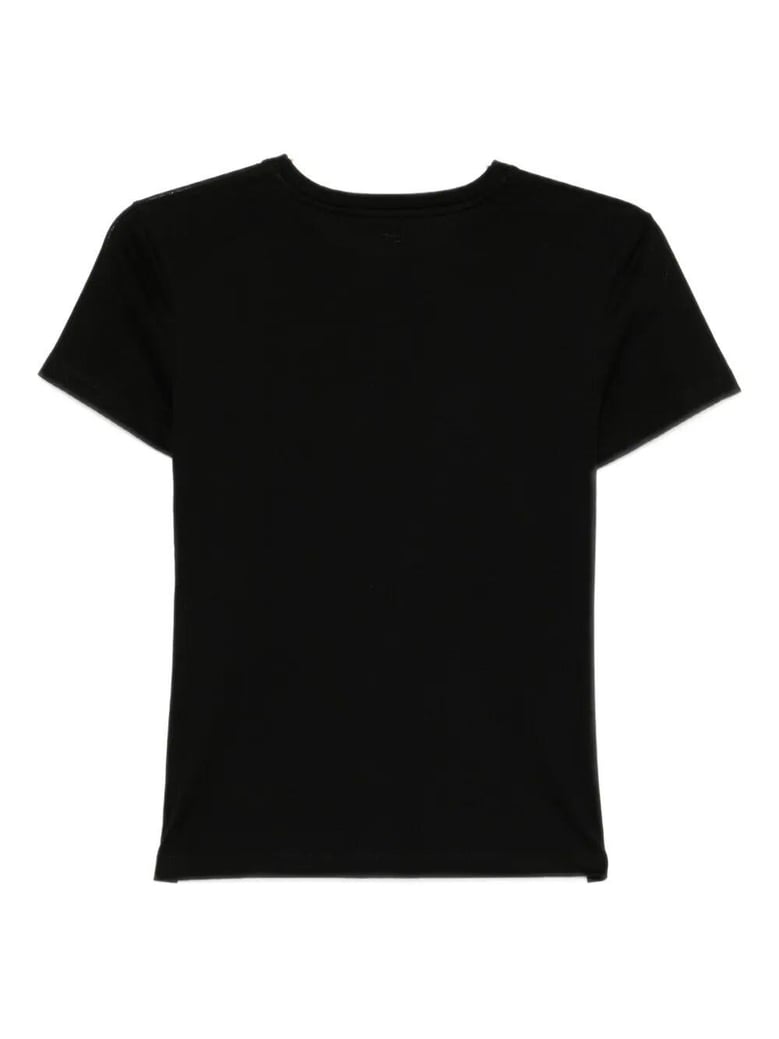 cotton t-shirt with tf logo embroidery by Selfnex