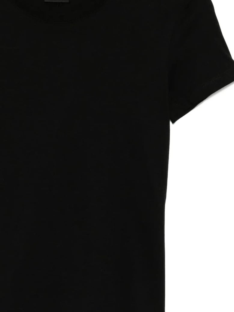 cotton t-shirt with tf logo embroidery by Selfnex