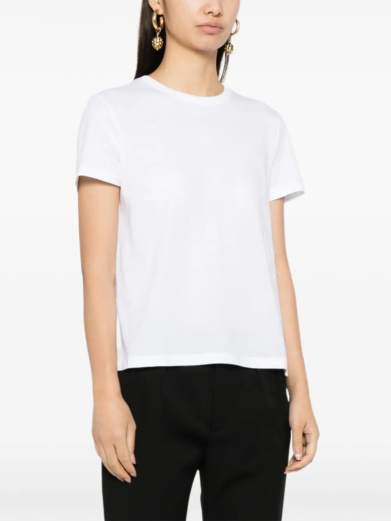 cotton t-shirt with tf logo embroidery by Selfnex