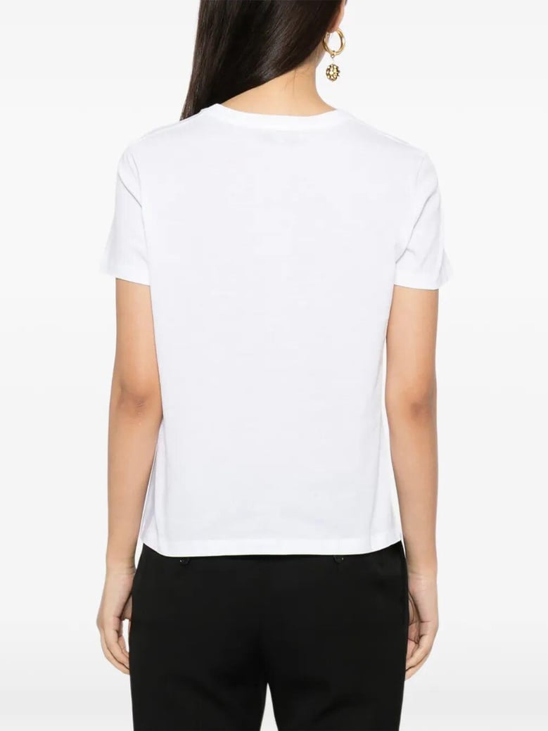cotton t-shirt with tf logo embroidery by Selfnex