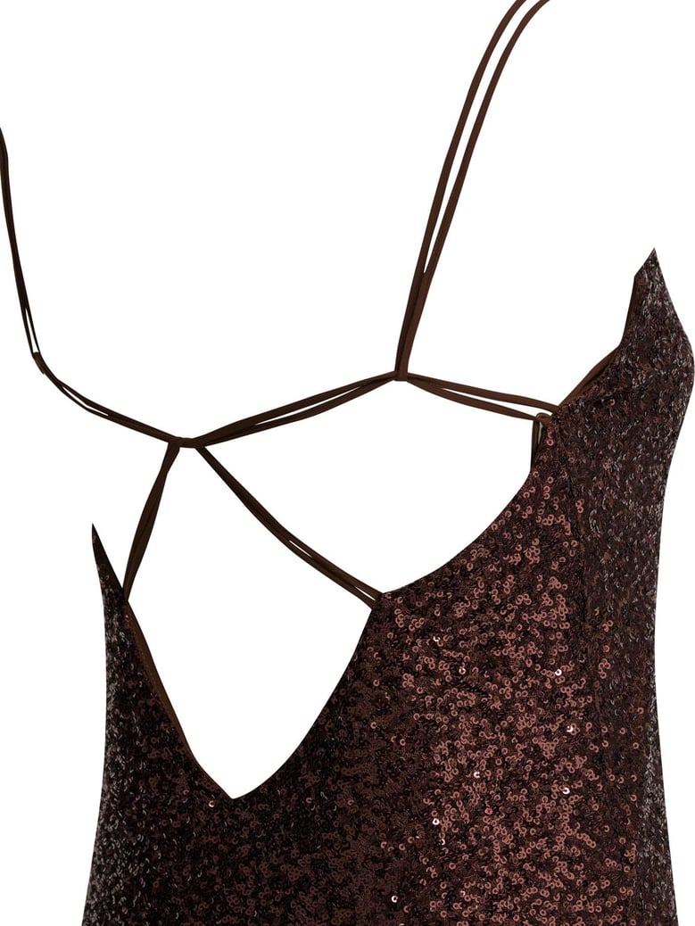 long sequined dress by Selfnex
