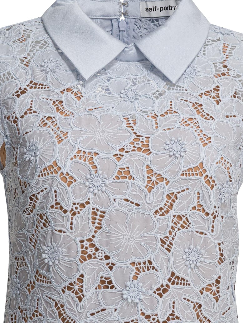 guipure lace dress by Selfnex