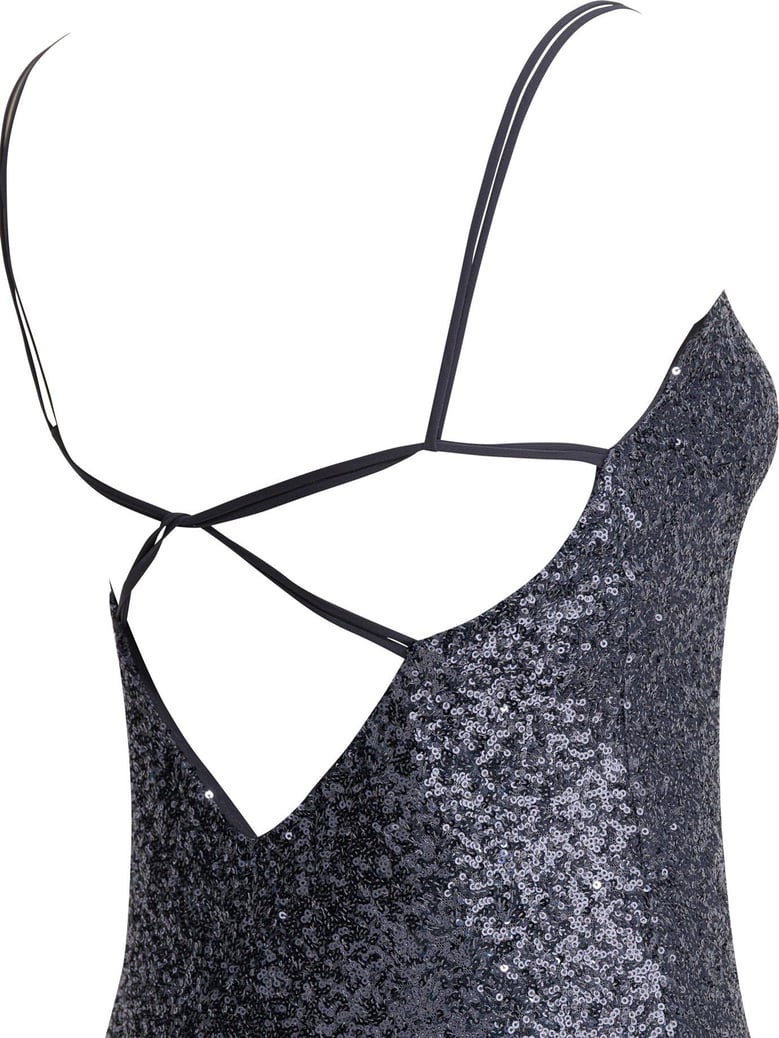 long sequined dress by Selfnex