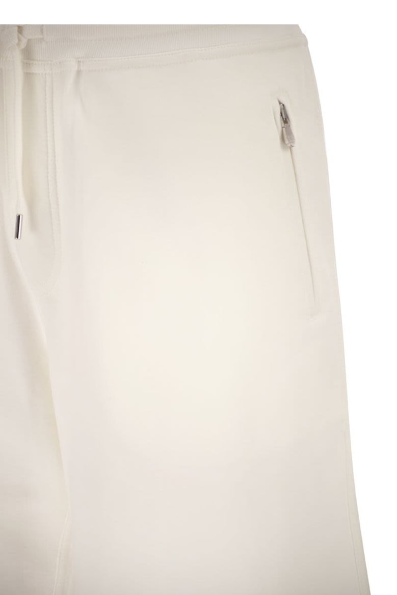 techno cotton fleece bermuda shorts by Selfnex