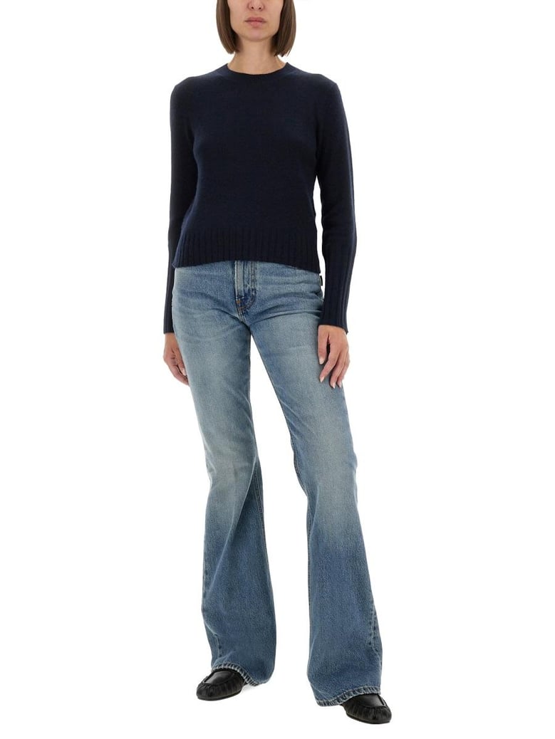 shrunken crew jersey by Selfnex