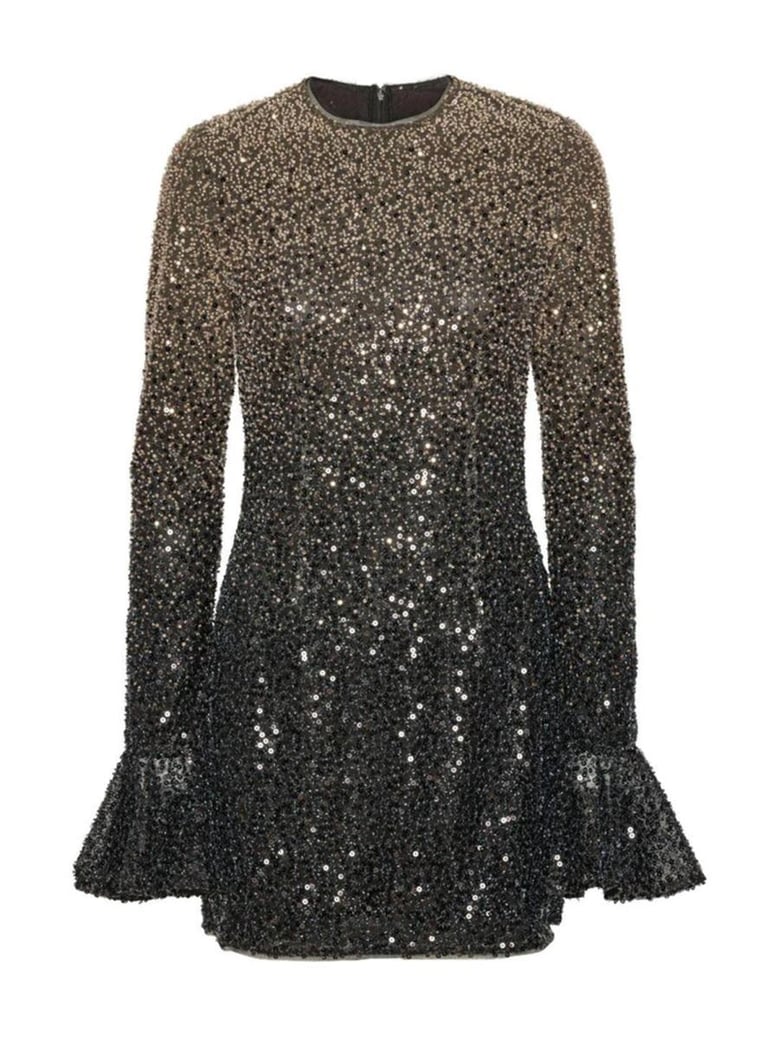 mini dress with sequins by Selfnex