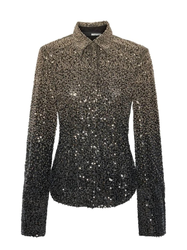 shirt with sequins by Selfnex