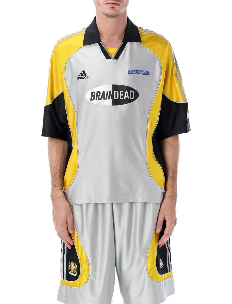 adidas x brain dead retro soccer shirt by Selfnex