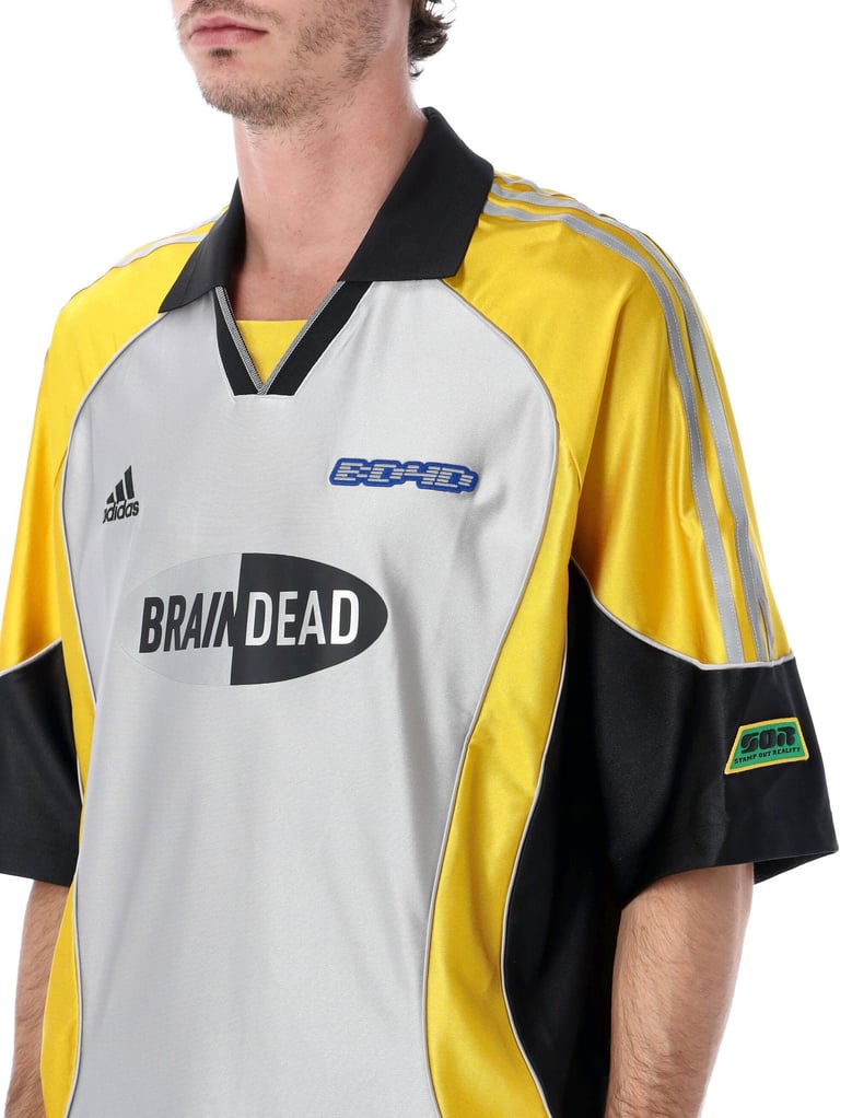 adidas x brain dead retro soccer shirt by Selfnex