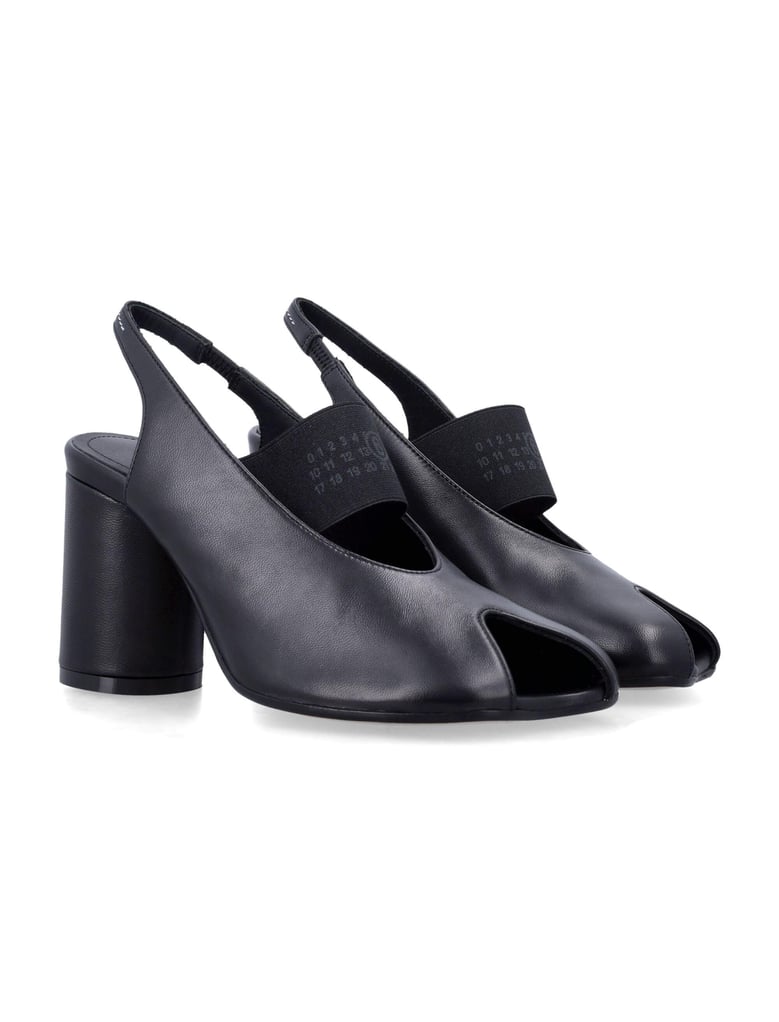 pump sling back ponity cut by Selfnex