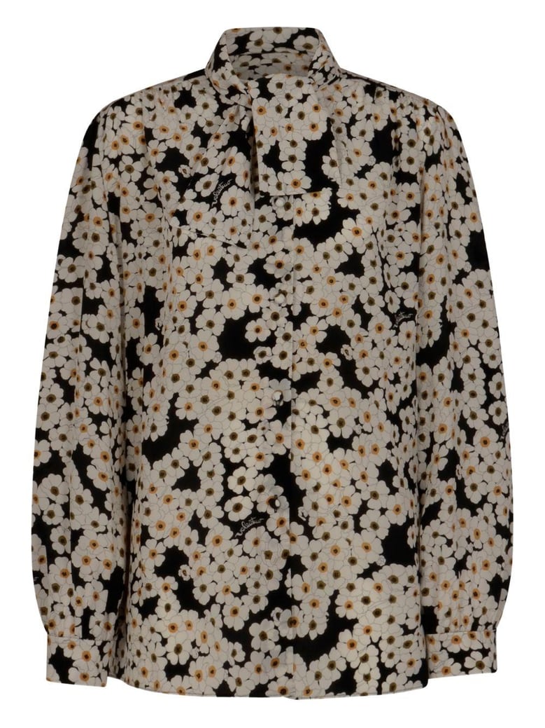 shirt with apres l hiver primula print by Selfnex