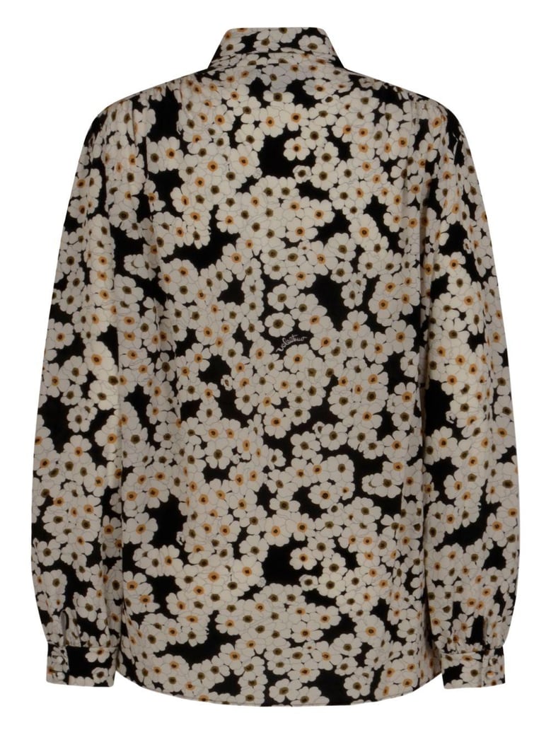 shirt with apres l hiver primula print by Selfnex