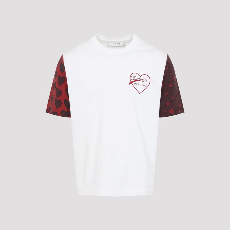 white cotton t-shirt by Selfnex