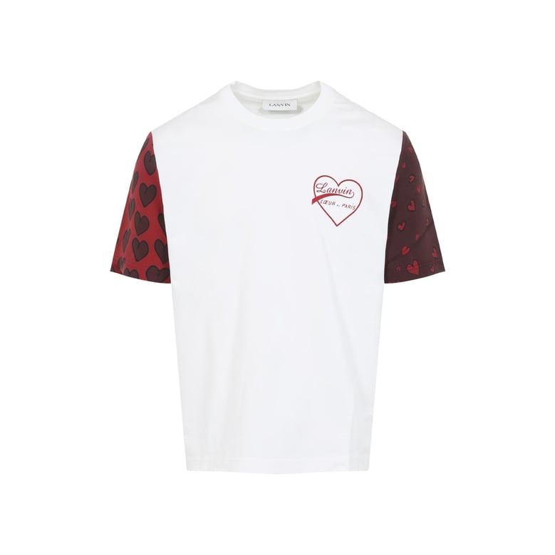 white cotton t-shirt by Selfnex