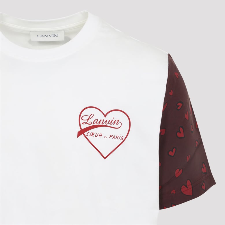 white cotton t-shirt by Selfnex