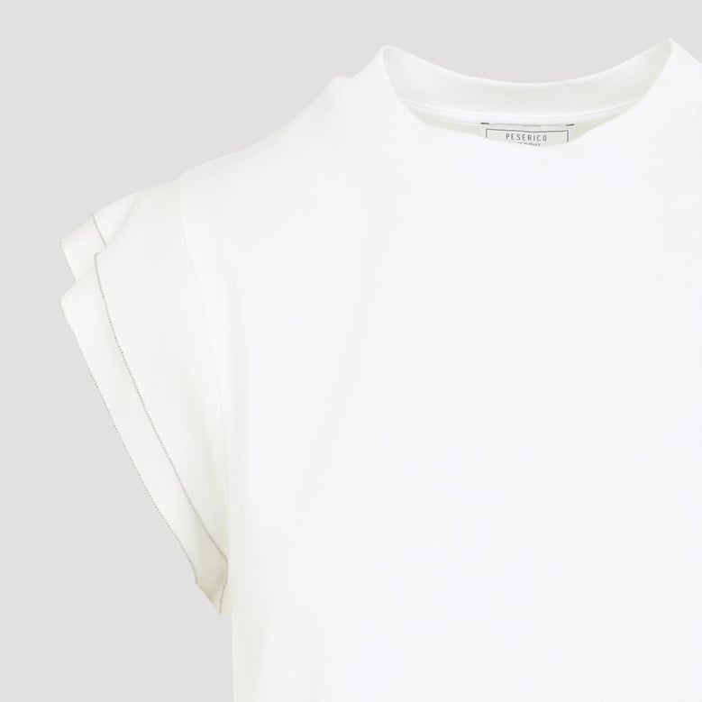 white cotton top by Selfnex