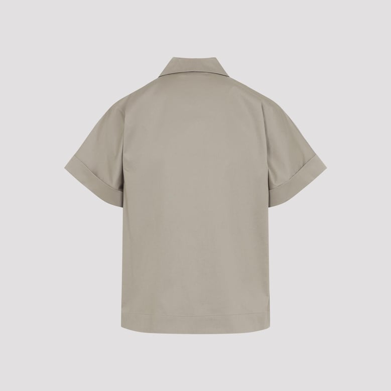 green cotton shirt by Selfnex