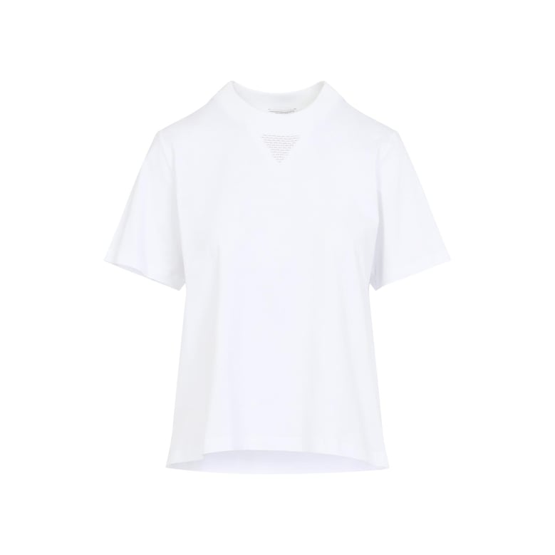 white cotton t-shirt by Selfnex