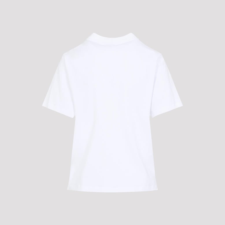 white cotton t-shirt by Selfnex