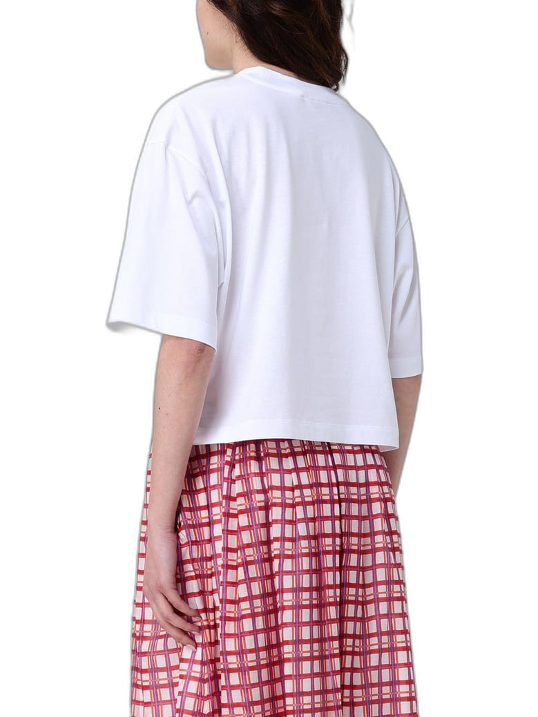 lily white cotton t-shirt by Selfnex