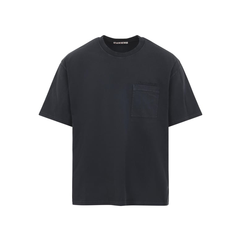 marni garment-dyed cotton t-shirt by Selfnex