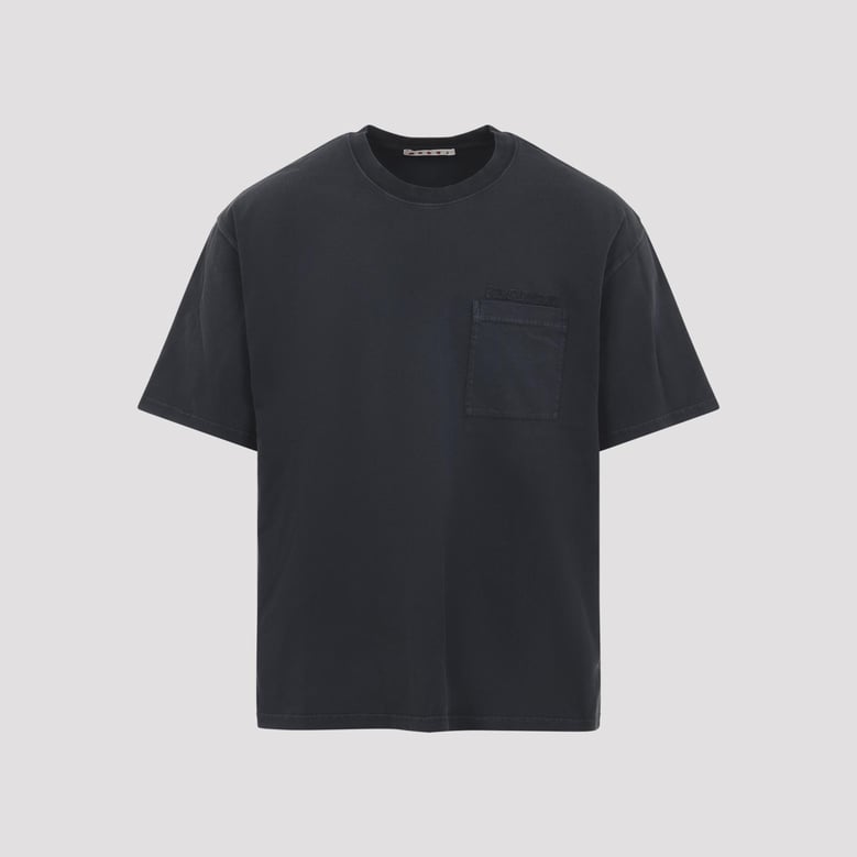 marni garment-dyed cotton t-shirt by Selfnex