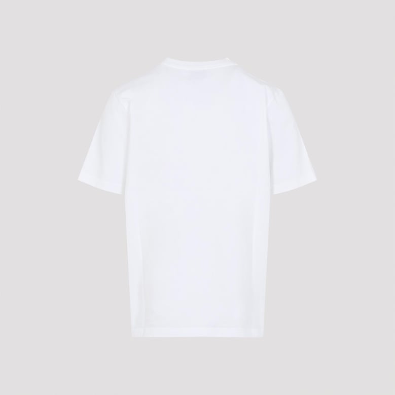 white tennis club icon cotton t-shirt by Selfnex