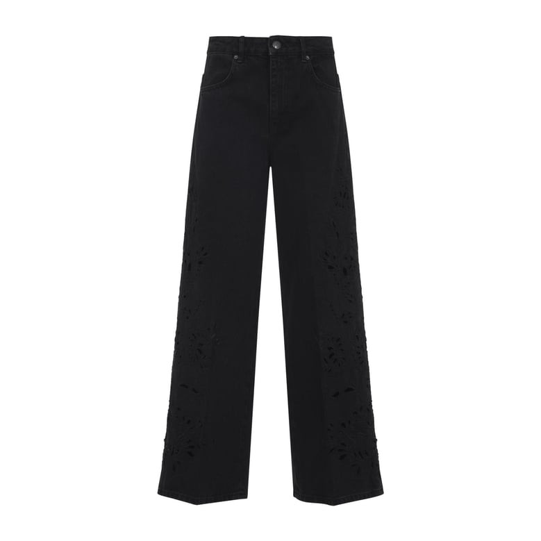 richilieu denim pants by Selfnex