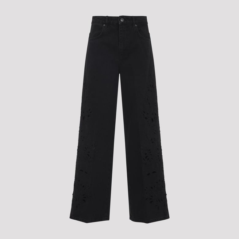 richilieu denim pants by Selfnex