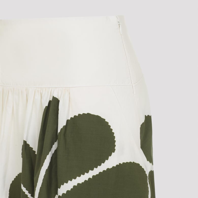 palermo green midi skirt by Selfnex