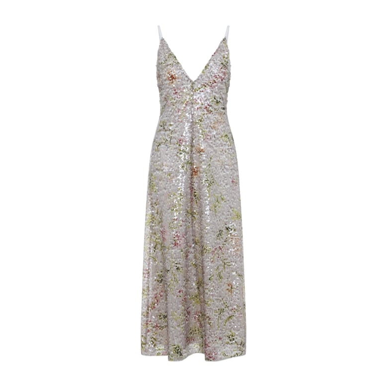 paiettes long dress by Selfnex